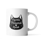 Hrnek Největší milovník koček: 330 ml