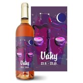 Růžové víno Váhy: 0,75 l 