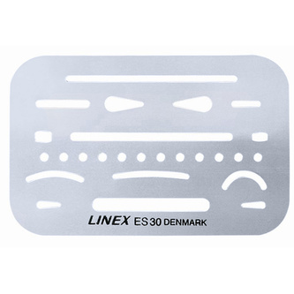 Linex, Šablona ES30, gumovací