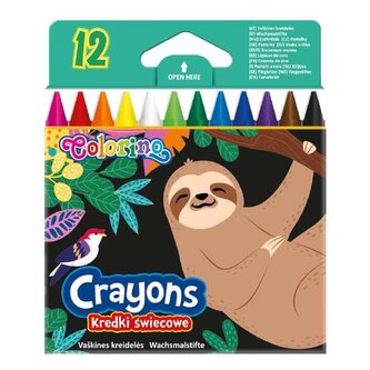Colorino voskovky Wildkid 12 barev Colorino voskovky Wildkid 12 barev