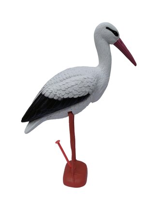 dekorace zahradní čáp