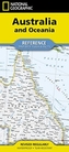 National Geographic Australia and Oceania Map (Folded with Flags and Facts)