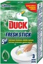 Duck WC pásky Fresh Stick Pine, 3 ks