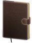 Diář 2025 Flip týdenní A5 hnědo/capuccinová