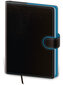 Diář 2025 Flip týdenní A5 černo/modrá