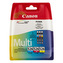 Canon originální ink CLI-526 CMY, 4541B019, CMY, blistr s ochranou, 9ml, multi pack