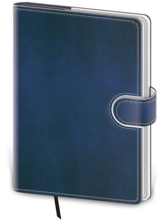 Diář 2025 Flip týdenní A5 modro/bílá