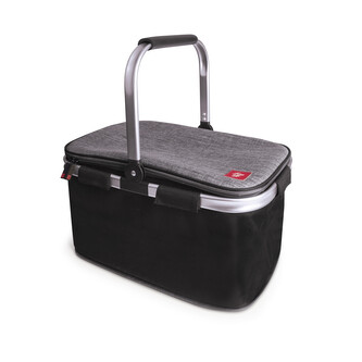 Piknikový koš, 20l, Iris Barcelona, šedo/černý