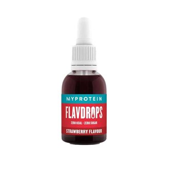MyProtein FlavDrops 50 ml strawberry (jahoda)