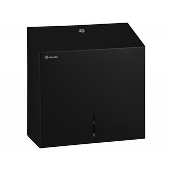 Zásobník na skládané ručníky STELLA MAXI nerez černý