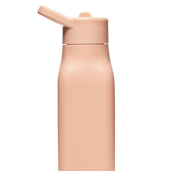 Dětská silikonová láhev, 340ml, Neon Kactus, růžová