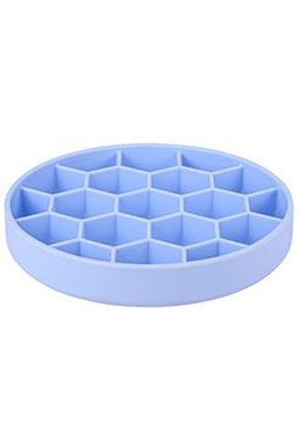 Miska Slow Feeder SILICONE modrá L Zolux