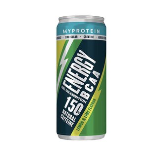 MyProtein BCAA Energy Drink 330 ml lemon lime (citron-limeta)