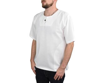 Kurta unisex Nathan, bílá L