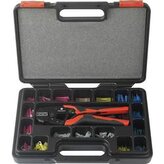 Krimpovací kleště TOOLCRAFT HJ540168BC-A1A5 sada 168 dílů