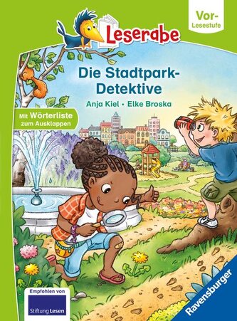 Die Stadtpark-Detektive - lesen lernen mit dem Leseraben - Erstlesebuch - Kinderbuch ab 5 Jahren - erstes Lesen - (Leserabe Vorl