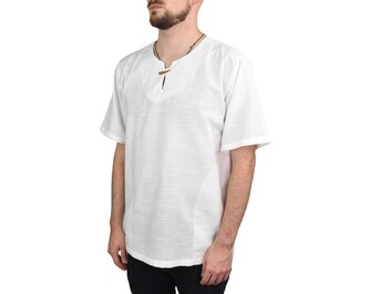 Kurta unisex Raihan, bílá XL