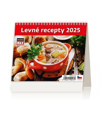 Kalendář stolní 2025 - MiniMax Levné recepty Kalendář stolní 2025 - MiniMax Levné recepty