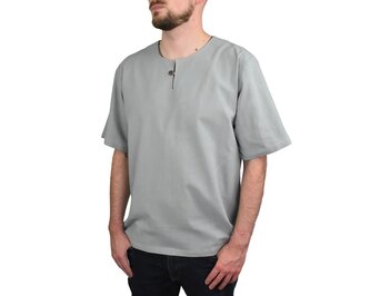 Kurta unisex Nathan, světle šedá M