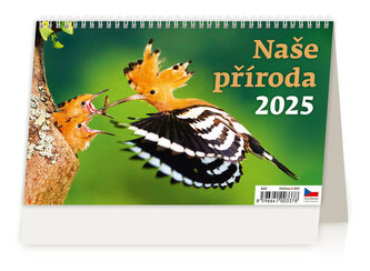 Kalendář stolní 2025 - Naše příroda Kalendář stolní 2025 - Naše příroda
