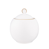 BELLA GOLD LINE MISKA NA CUKR 350ML PORCELÁNOVÝ KRÉM PVC PÁS