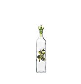 láhev 0,50l OLIVA, OCET, čtverc.sklo, nálevka plast