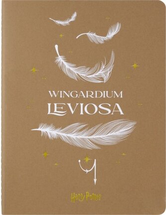 Moleskine Harry Potter sešit Cahier linkovaný XL Wingardium