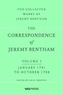 The Correspondence of Jeremy Bentham, Volume 3