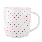 HRNEK BARYŠKA ŠIROKÁ PORCELÁN NBC 300ML SPOD. PUNKTOVÝ DEK. B