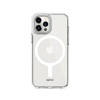 EPICO Hero kryt pro iPhone 12 / 12 Pro s podporou uchycení MagSafe - transparentní