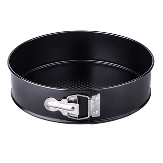 TORTOVÁ FORMA 270 ČERNÁ S FAZETOVÝM DNEM (990-32)