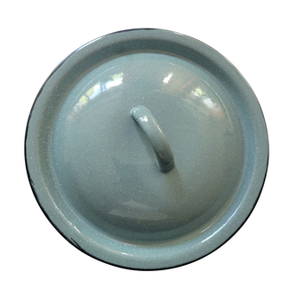 SMALTOVANÁ POKLIČKA 18CM ŠALVĚJOVÁ