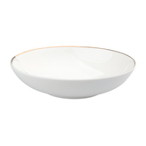 BELLA ZLATÁ LINIE HLUBOKÝ TALÍŘ 20CM 450ML KRÉMOVÝ PORCELÁN