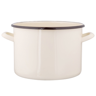 HRNEC ROVNÝ 7.5L PRŮM.24CM VÝŠKA.17CM KRÉM