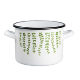 EUKALYPTUS ROVNÝ HRNEC 5.8L PRŮMĚR 22CM VÝŠKA 16CM BÍLÝ