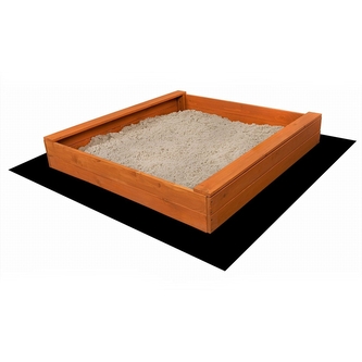 Dětské dřevěné pískoviště s lavičkami Baby Mix 120x120 cm Dětské dřevěné pískoviště s lavičkami Baby Mix 120x120 cm