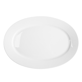 MARIAPAULA CLASSIC BÍLÝ SERVÍROVACÍ TALÍŘ 28CM