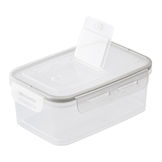 KONTEJNER NA POTRAVINY OBDÉLNÍKOVÝ Q-LOCK PRŮHLEDNÝ 18.8X12.8CM 1 L