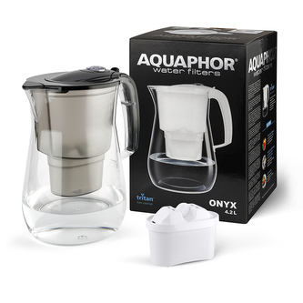 DŽBÁNEK 4.2L ONYX S VLOŽKOU B100-25 ČERNÁ