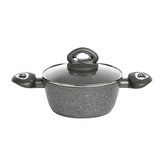 HRNEC S POKLIČKOU 18CM 1.7 L VALDINOX ROCK