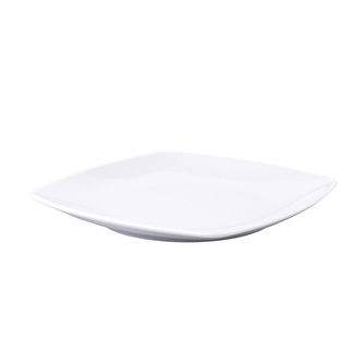 MARIAPAULA MODERNA ČTVERCOVÝ BÍLÝ DEZERTNÍ TALÍŘ 18CM