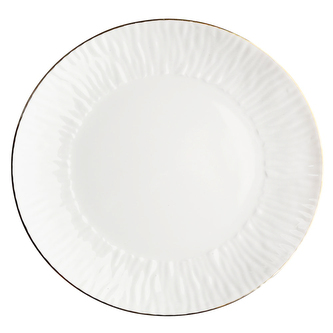 MARIAPAULA NATURA ZLATÝ PLOCHÝ TALÍŘ 28CM