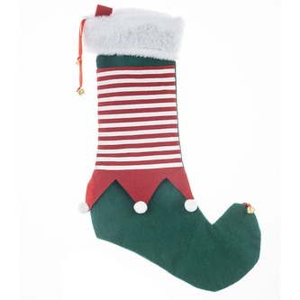 VÁNOČNÍ PONOŽKA ELF 50CM