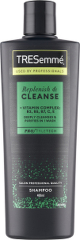 TRESemmé Replenish & Cleanse šampon na vlasy s vitamíny na mastné vlasy, 400 ml
