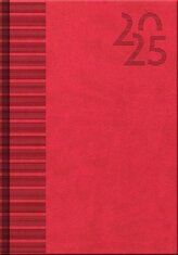 Diář 2025 Vivella Red, denní A5