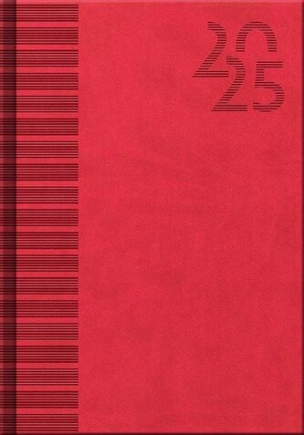 Diář 2025 Vivella Red, denní A5 Diář 2025 Vivella Red, denní A5