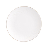 ALESSIA ZLATÁ LINKA DEZERTNÍ TALÍŘ NBC 20.5CM V KRÉMOVÉ PORCELÁNU