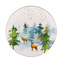 WINTER FOREST DEZERTNÍ TALÍŘ NBC 20CM S DEKOREM JELEŇ
