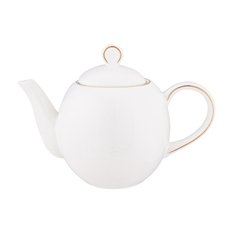 BELLA GOLD LINE KÁVOVÁ KONVIČKA 900ML KRÉMOVÝ PORCELÁN