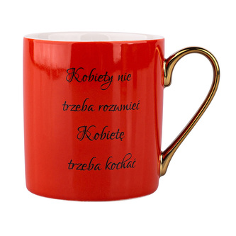 KUBÁLEK S CITÁTEM A UCHETEM ZLATA NBC 300ML ORANŽOVÝ KRYT B